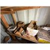 Image 10 : Contents of Container: Shelving  Units, Tools, Metal Tracks, Hardware, Brackets, Hoses, etc