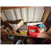 Image 8 : Contents of Container: Shelving  Units, Tools, Metal Tracks, Hardware, Brackets, Hoses, etc