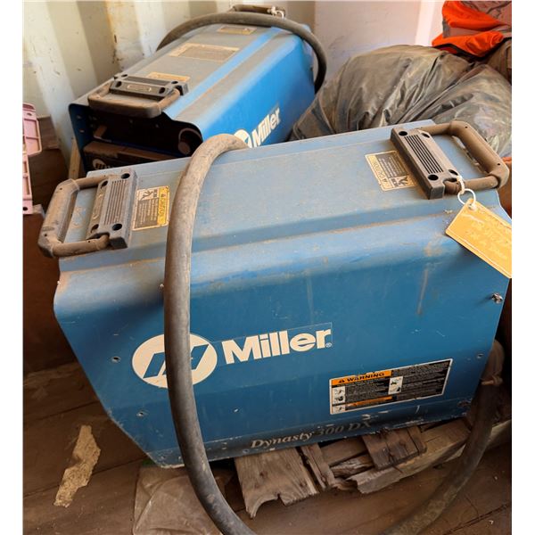 Qty 2 Miller XMT304 & Dynasty 300DX Welders