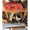 Image 1 : Milwaukee Sawzall Reciprocating Saw, Porter-Cable Hinge Butt Template Kit, Hardware, etc