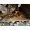Image 4 : Contents of Shelf: Milwaukee Sawzall Reciprocating Saw, DeWalt Power Tools, Control Arms, Brake Roto