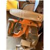 Image 3 : RIDGID Miter Saw, Fill-Rite Pump, Jumper Cables, Cut-Off Saw  (untested - functionality unknown)