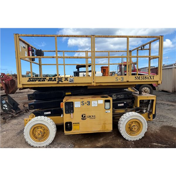 1997 Grove Super-Maxx SM3184XT Industrial Scissor Man Lift