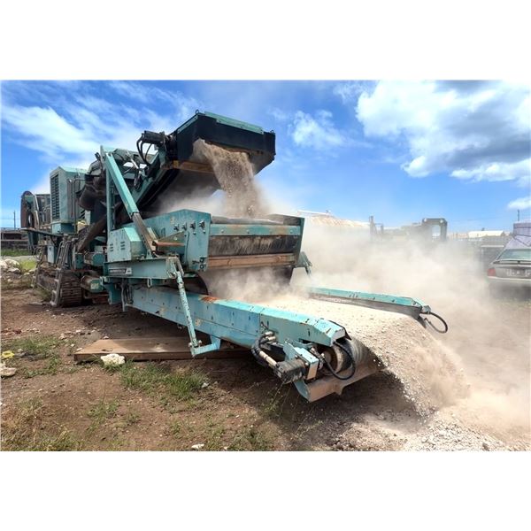 Powerscreen XH320SR Crusher w/ Terex CR014 (Starts & Runs - See Video)
