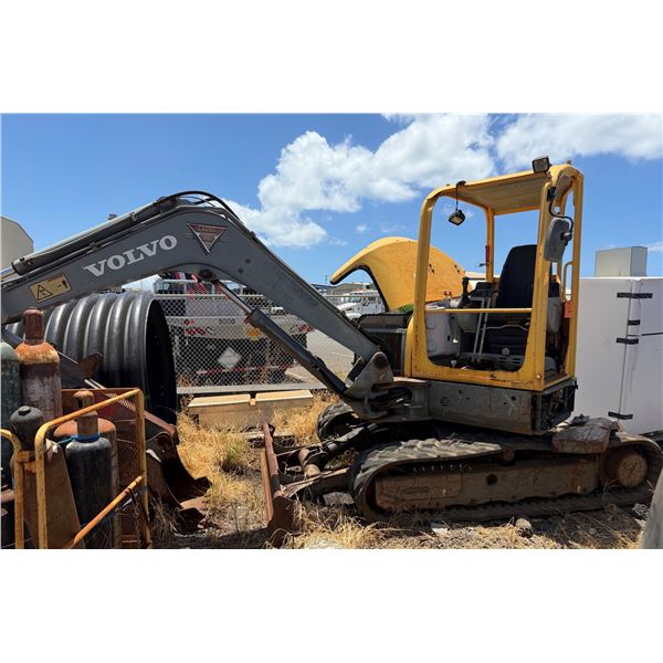 Volvo ECR58 Mini Excavator (Does Not Run)