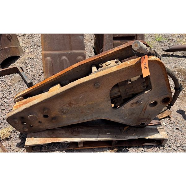 Hydraulic Breaker or Hammer Machine Attachment 11"W