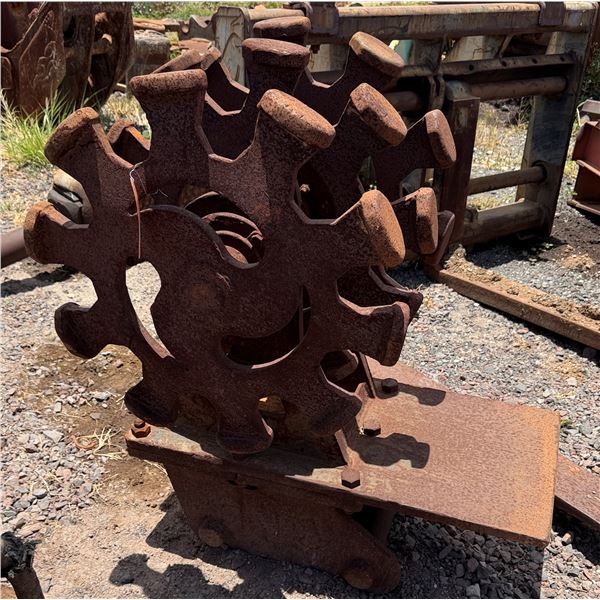Compaction Wheel Machine Attachment 21"W