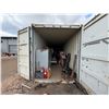Image 11 : White 40' Shipping Container (contents not included) - pickup the week after auction ends