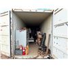 Image 12 : White 40' Shipping Container (contents not included) - pickup the week after auction ends