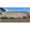Image 1 : White 40' Shipping Container (contents not included) - pickup the week after auction ends