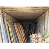Image 17 : Red 40' Shipping Container (contents not included) - pickup the week after the auction ends