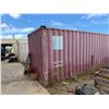 Image 5 : Red 40' Shipping Container (contents not included) - pickup the week after the auction ends