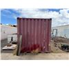 Image 6 : Red 40' Shipping Container (contents not included) - pickup the week after the auction ends