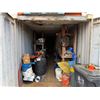 Image 14 : White 40' Shipping Container w/ Reinforced Roof (contents not included) - pickup the next week
