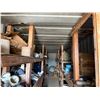 Image 25 : White 40' Shipping Container w/ Reinforced Roof (contents not included) - pickup the next week