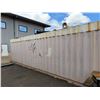Image 3 : White 40' Shipping Container w/ Reinforced Roof (contents not included) - pickup the next week