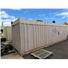 Image 5 : White 40' Shipping Container w/ Reinforced Roof (contents not included) - pickup the next week