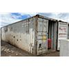 Image 1 : Gray 40' Shipping Container (contents not included) - pickup the week after the auction ends