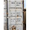 Image 10 : Gray 40' Shipping Container (contents not included) - pickup the week after the auction ends