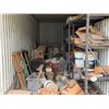 Image 17 : Gray 40' Shipping Container (contents not included) - pickup the week after the auction ends