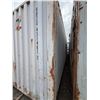 Image 8 : Gray 40' Shipping Container (contents not included) - pickup the week after the auction ends