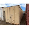 Image 3 : Yellow 40' Shipping Container w/ Reinforced Roof  (contents not included) - pick up the week after
