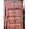 Image 10 : Red 40' Shipping Container (contents not included) - pick up the week after the auction ends
