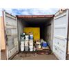 Image 12 : Red 40' Shipping Container (contents not included) - pick up the week after the auction ends