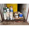 Image 13 : Red 40' Shipping Container (contents not included) - pick up the week after the auction ends