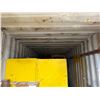 Image 17 : Red 40' Shipping Container (contents not included) - pick up the week after the auction ends