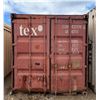 Image 1 : Red 40' Shipping Container (contents not included) - pick up the week after the auction ends
