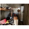 Image 20 : Red 40' Shipping Container (contents not included) - pick up the week after the auction ends