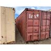 Image 2 : Red 40' Shipping Container (contents not included) - pick up the week after the auction ends