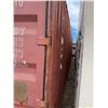 Image 5 : Red 40' Shipping Container (contents not included) - pick up the week after the auction ends
