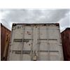 Image 13 : White 40' Shipping Container w/ Reinforced Roof & Roll-Up Door (contents not included)