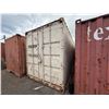 Image 14 : White 40' Shipping Container w/ Reinforced Roof & Roll-Up Door (contents not included)