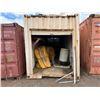 Image 16 : White 40' Shipping Container w/ Reinforced Roof & Roll-Up Door (contents not included)
