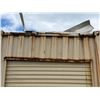 Image 2 : White 40' Shipping Container w/ Reinforced Roof & Roll-Up Door (contents not included)