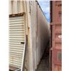 Image 6 : White 40' Shipping Container w/ Reinforced Roof & Roll-Up Door (contents not included)
