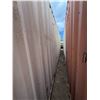 Image 8 : White 40' Shipping Container w/ Reinforced Roof & Roll-Up Door (contents not included)