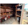 Image 13 : Red 40' Shipping Container w/ Side Door (contents not included) - pickup the following week
