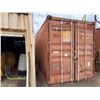 Image 2 : Red 40' Shipping Container w/ Side Door (contents not included) - pickup the following week