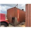 Image 11 : Red 40' Shipping Container (contents not included) - pickup the week after auction ends