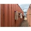Image 13 : Red 40' Shipping Container (contents not included) - pickup the week after auction ends