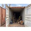 Image 16 : Red 40' Shipping Container (contents not included) - pickup the week after auction ends