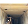 Image 19 : Red 40' Shipping Container (contents not included) - pickup the week after auction ends