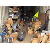 Image 23 : Red 40' Shipping Container (contents not included) - pickup the week after auction ends