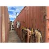 Image 3 : Red 40' Shipping Container (contents not included) - pickup the week after auction ends
