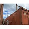 Image 4 : Red 40' Shipping Container (contents not included) - pickup the week after auction ends
