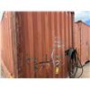 Image 9 : Red 40' Shipping Container (contents not included) - pickup the week after auction ends